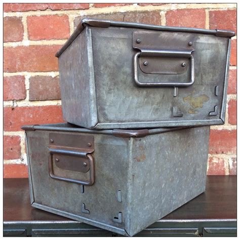 auveco vintage metal box|Reserved for Daniel Vintage Auveco Metal Industrial Box 20 .